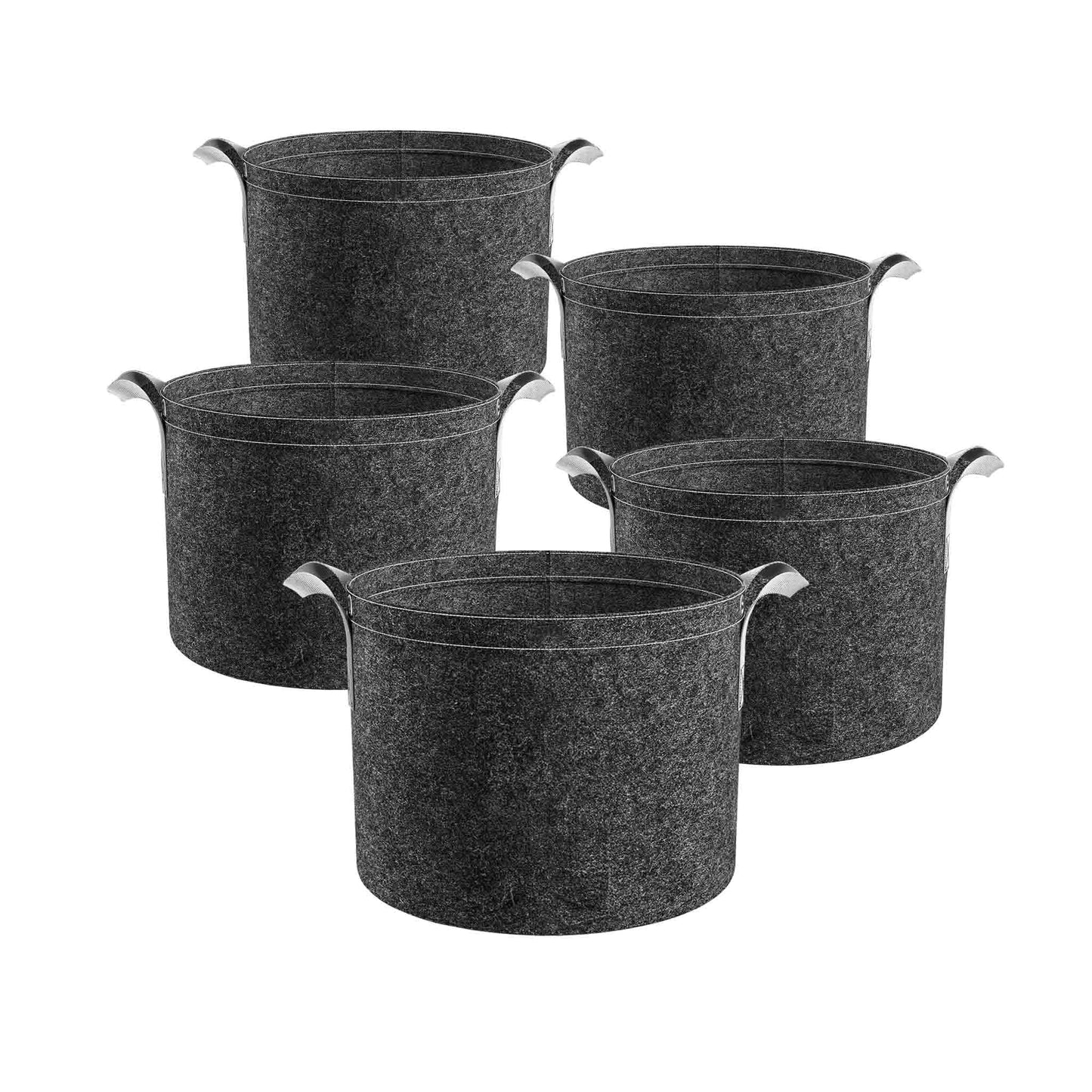 5 Pflanztöpfe