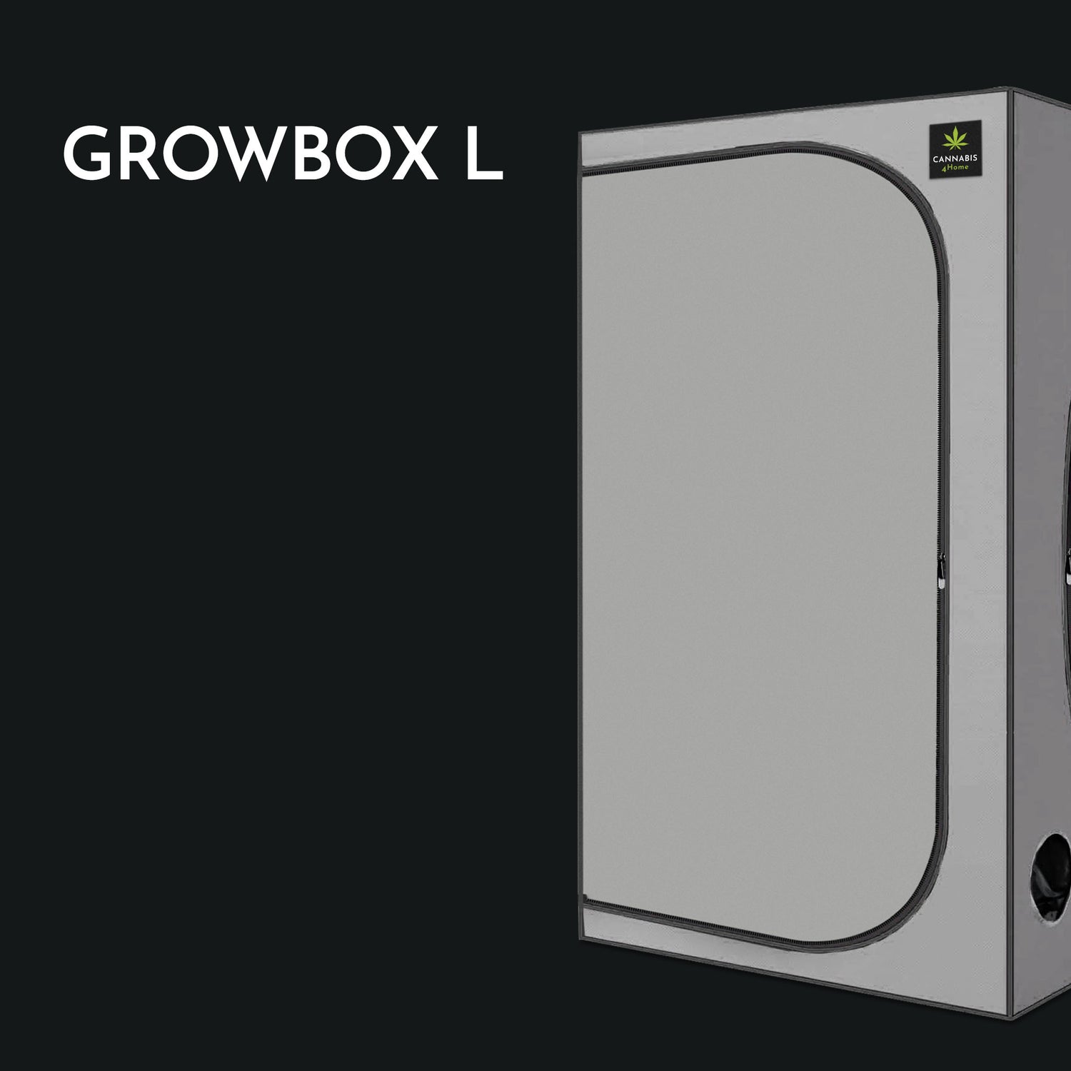 Growbox L grau